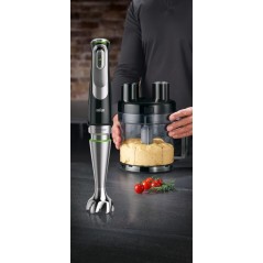 Braun Multiquick 9 MQ 9187XLI Stavblender Premium sort/børstet rustfrit stål