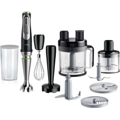 Braun Multiquick 9 MQ 9187XLI Stavblender - Premium Sortbørstet Rustfrit Stål til Professionelle Resultater