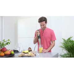 Braun Multiquick 9 MQ 9187XLI Stavblender - Premium Sortbørstet Rustfrit Stål til Professionelle Resultater