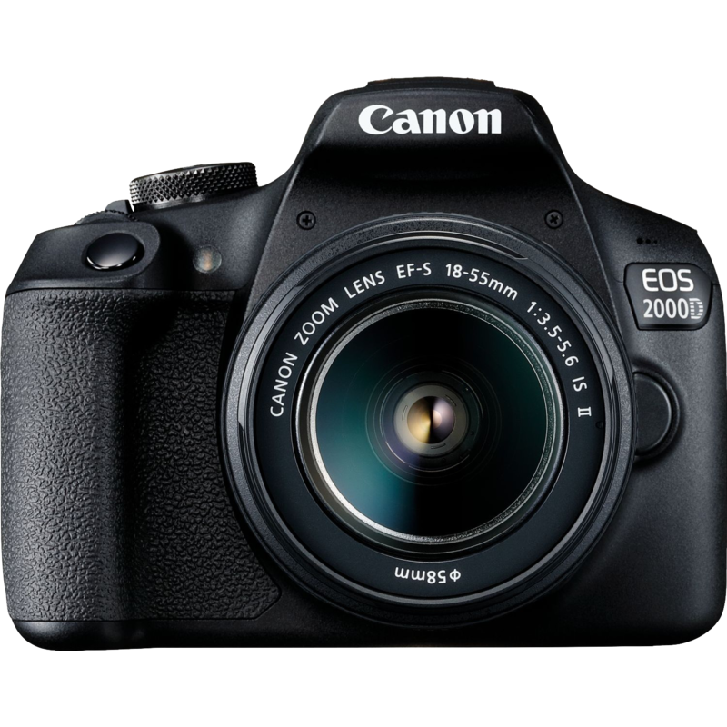 Canon EOS 2000D BK 18-55 IS II EU26 SLR Camera Kit Canon EOS 2000D BK 18-55 IS II EU26 SLR Camera Kit