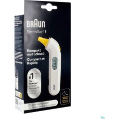 Køb Braun ThermoScan 3 IRT 3030 Termometer – Hurtig, Præcis og Nem Temperaturmåling!