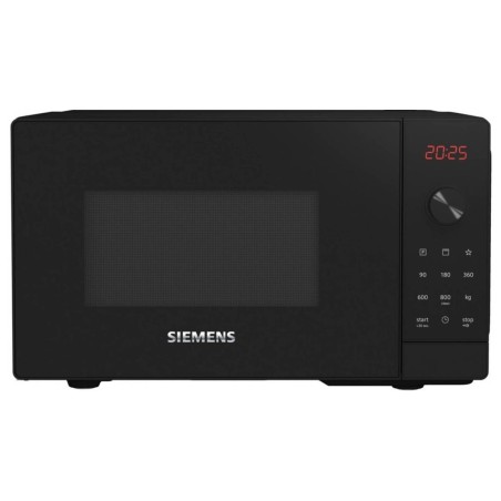 Siemens iQ300 FE023LMB2 Mikroovn med Grill - Elegant Sølv & Holdbarhed i Stål - Perfekt til Dit Køkken!