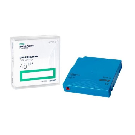 Hewlett Packard Enterprise LTO-9 Ultrium Data Cartridge Q2079A – Maksimal sikkerhed og ydeevne til dine data!