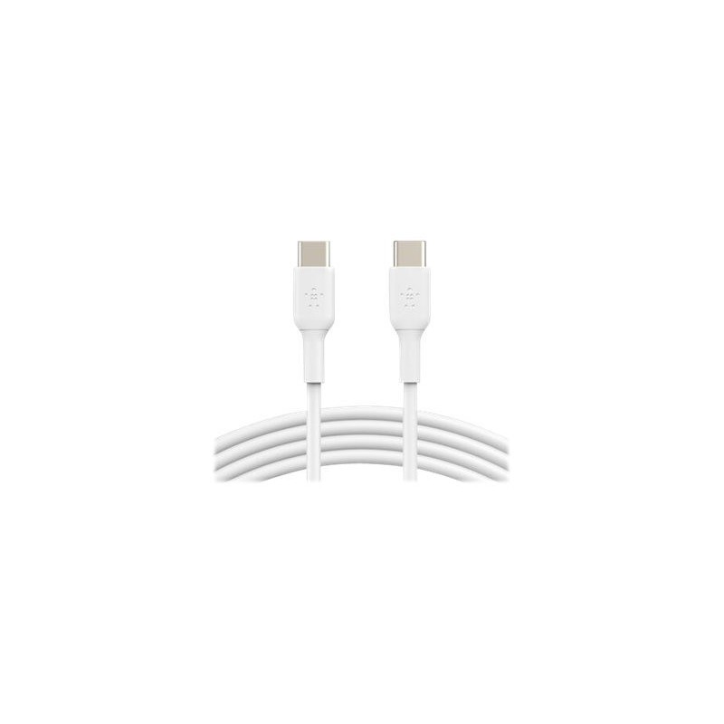 Belkin BoostCharge USB Type-C kabel 1m Hvid Belkin BoostCharge USB Type-C kabel 1m Hvid