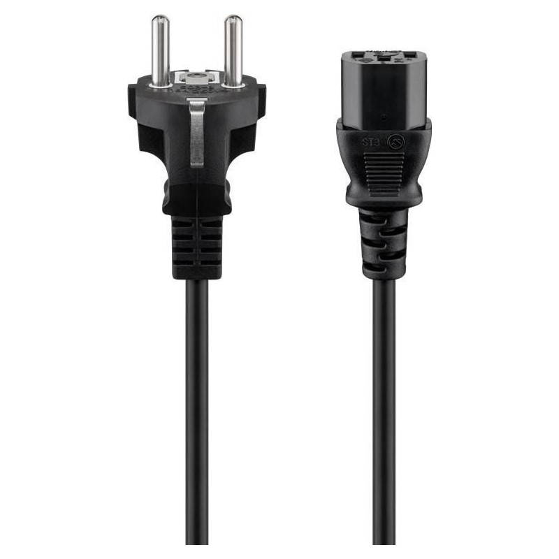 Goobay POWER CABLE 1,8M STRAIGHT - Goobay POWER CABLE 1,8M STRAIGHT -