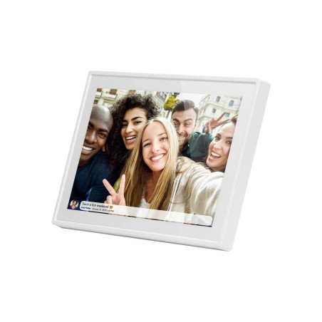 Braun DigiFrame 1019 WiFi 257cm 101 Hvid - Oplev Dine Minder i Fantastisk Kvalitet!