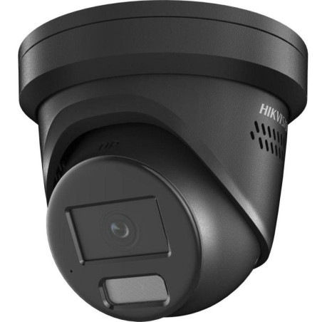Hikvision 4 MP Smart Hybrid Light - Kraftfuld Overvågning med Intelligent Belysning | DS-2CD2347G2H-LISU/SL(2.8)/EF/O-STD/BLK