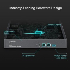 TP-Link Omada OC300 - Avanceret Cloud Controller med Ubegrænset Skalerbarhed og Optimeret Netværksstyring | Varenummer: 69353640