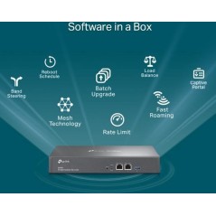 TP-Link Omada OC300 - Avanceret Cloud Controller med Ubegrænset Skalerbarhed og Optimeret Netværksstyring | Varenummer: 69353640