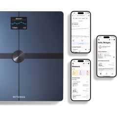 Withings Sort Badevægt Body Smart - Præcis Vejning & Smart Helseovervågning | Varenummer: 3700546708190