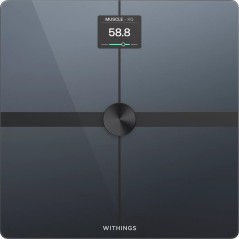 Withings Sort Badevægt Body Smart - Præcis Vejning & Smart Helseovervågning | Varenummer: 3700546708190