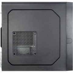 Inter-Tech IT-6505 Reto Trn Micro-ATX Kabinet - Ingen Strømforsyning - Stilfuld og Pladsbesparende Sort Design!
