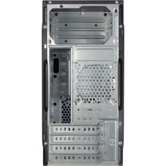 Inter-Tech IT-6505 Reto Trn Micro-ATX Kabinet - Ingen Strømforsyning - Stilfuld og Pladsbesparende Sort Design!