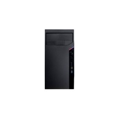 Inter-Tech IT-6505 Reto Trn Micro-ATX Kabinet - Ingen Strømforsyning - Stilfuld og Pladsbesparende Sort Design!