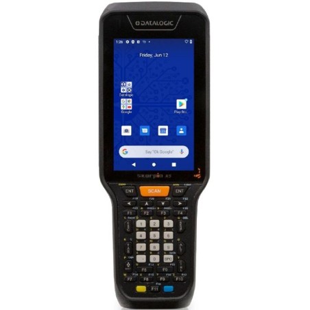 Datalogic Skorpio X5 Hand Held 80211 - Effektiv Lagerstyring og Robust Håndterminal - Varenummer: 943500041