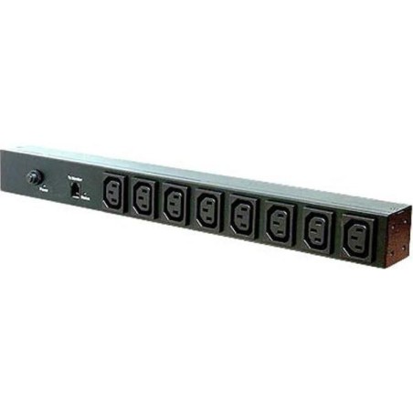 Noname 8 Ports Rack PDU 1U 16A 230V - Effektiv Strømfordeling til Dit Rackskap!