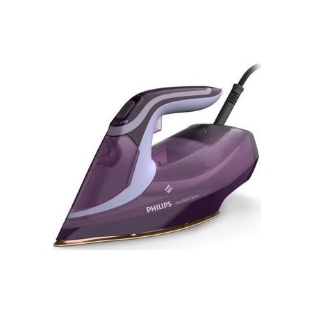 Philips Azur 8000 Series DST8021 Dampstrygejern 3000W Lilla - Effektiv, Stilfuld og Brugervenlig!