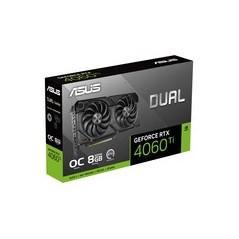 ASUS Dual GeForce RTX 4060 Ti 8GB - Uovertruffen Grafikydelse til Gamere og Kreative!