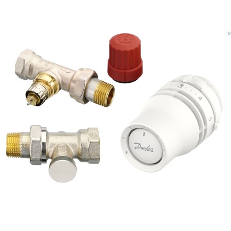 Danfoss Redia RA Click RA-NRLV-S 15 - Effektiv, Pålidelig & Innovative Løsninger til Dit Varmeanlæg - Varenummer 015G5150