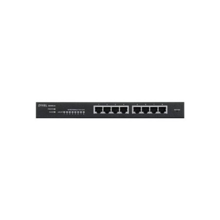 Zyxel GS1915-8 Switch - 8-porte Gigabit Netværksswitch til Effektiv Forbindelse | Varenummer: 4718937621897