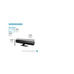 HP Z G3 Soundbar Sort