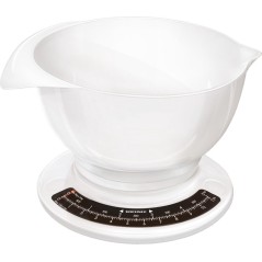 Soehnle Køkkenvægt 25 liter Hvid - Præcis, Elegant og Funktionel køkkenhjælp til madlavning!