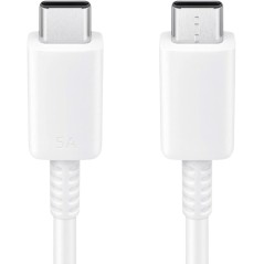 Køb Samsung USB 20 USB Type-C Kabel 1m Hvid - Hurtig opladning & høj kvalitet - Varenr. 8806090144059