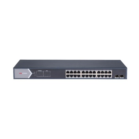 Hikvision DS-3E1526P-SI | Effektiv og Pålidelig PoE Switch | Køb Nu