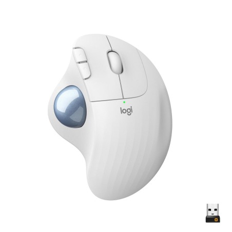 Logitech ERGO M575 Wireless Trackball – Ergonomisk og Præcis Trådløs Kontrol | Varenummer 910-005870