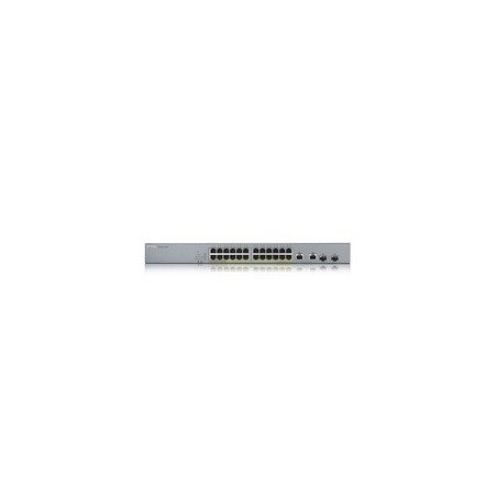 Zyxel GS1350-26HP Switch - 24-porte Gigabit PoE med Hurtig Ydelse og Pålidelig Drift