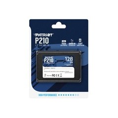 Patriot SSD P210 128GB - Hurtig og Pålidelig 25 SATA-600 Lagring | 0814914026847