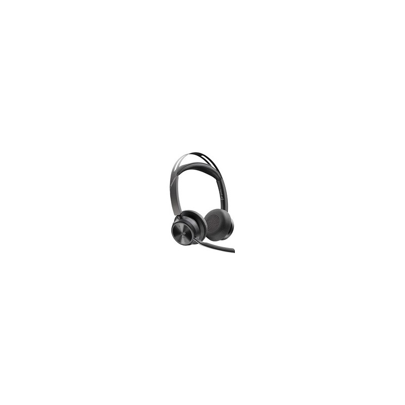 Poly Voyager Focus 2 Trådløs Headset Sort Poly Voyager Focus 2 Trådløs Headset Sort