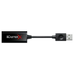 Creative Sound BlasterX G1 USB 2.0 Ekstern Lydkort - Krispe Lyd, Bærbar Design og Fantastisk Spiloplevelse!