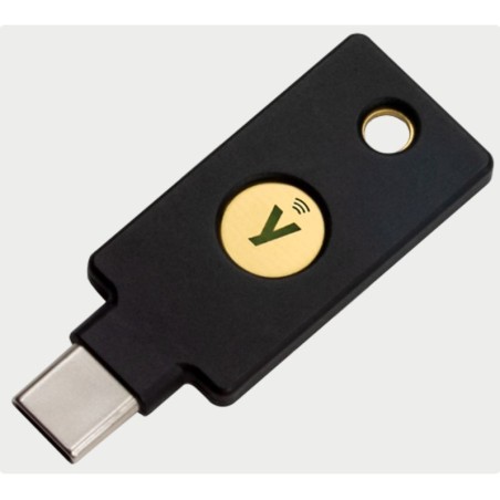 Yubico YubiKey 5C NFC Key - Bærbar og Sikker Godkendelse | 5060408462331