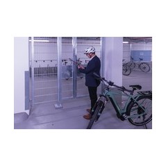 "ABUS Touch 5750 Hængelås Biometrisk - Sikkerhed med Fingeraftryk - Varenr. 4003318625817"