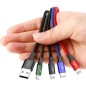 Baseus 4-in-1 USB kabel Lightning, Micro-USB - 1,2 m Baseus 4-in-1 USB kabel Lightning, Micro-USB - 1,2 m