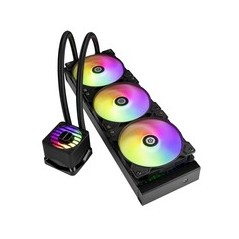 Enermax LIQMAXFLO ELC-LMF360T-ARGB Klesystem 1-pack - Sort 120 mm med Fremragende Køleevne og Stilfuld RGB Belysning