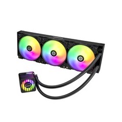 Enermax LIQMAXFLO ELC-LMF360T-ARGB Klesystem 1-pack - Sort 120 mm med Fremragende Køleevne og Stilfuld RGB Belysning