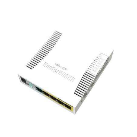 Køb MikroTik RouterBOARD 260GSP 5-port (CSS106-1G-4P-1S) - Effektiv Netværksløsning til Dit Hjem!