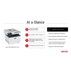 Køb Xerox B225 Laserprinter - Effektiv, Kompakt & Pålidelig Kvalitet | Varenummer: 0095205069280
