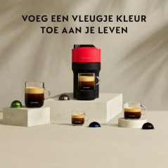 Krups Nespresso Vertuo Pop XN9205 Kaffemaskine Spicy rød
