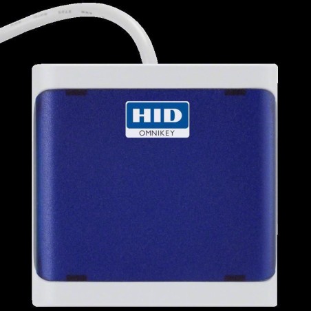 "Omnikey 5022 DARK BLUE USB-A STANDARD - Pålidelig Smart Card Læser til Effektiv Sikkerhed og Brugervenlighed"