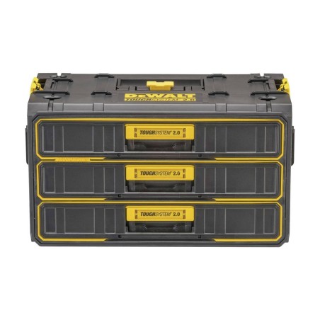 DeWALT TOUGHSYSTEM 20 Værktøjskasse i ABS Plastic - Robust, Praktisk og Holdbar!