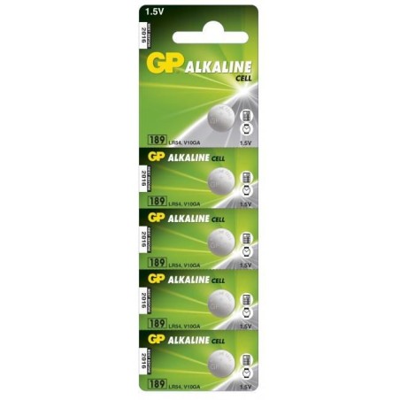 Kraftfuld GP Batteries BUTTON CELL LR54 | Lang Levetid & Pålidelig Ydeevne | Producent Varenummer: 17166