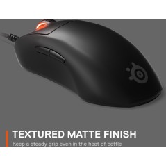 SteelSeries Pro Series PRIME Optisk Kabling Sort