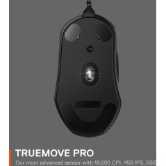 SteelSeries Pro Series PRIME Optisk Kabling Sort - Bedste Ydeevne og Præcision til Gamere!