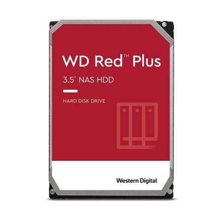 "Western Digital WD Red Plus 35 12000 GB - Optimal Ydeevne og Pålidelig Lagring (Varenr: WD120EFBX)"