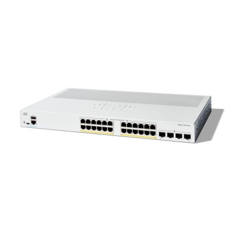 Køb Cisco -24P-4G Smart Switch 24 Port (C1200-24P-4G) - Effektiv, Pålidelig og Fleksibel Netværksløsning!