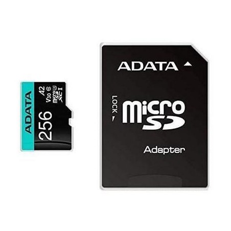 ADATA Premier Pro V30S microSDXC 256GB - Lynhurtig lagring med 100MB/s - Ideel til foto og video