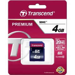 Transcend Ultimate SDHC 4GB - Hurtig, Pålidelig og Ideel til Dine Behov | Varenummer: 760557817222